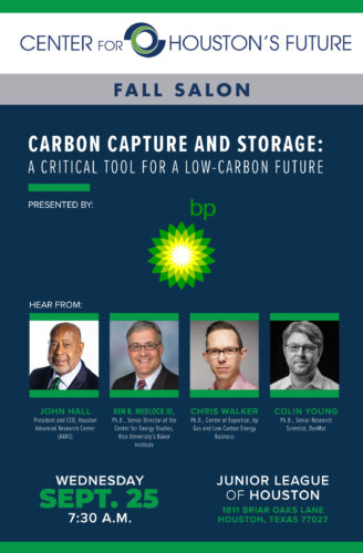 low carbon feature event in Houston